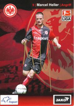 Marcel Heller  2007/2008  Eintracht Frankfurt  Fußball Autogrammkarte original signiert 
