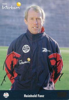 Reinhold Fanz  1998/1999  Eintracht Frankfurt  Fußball Autogrammkarte original signiert 