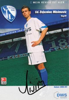 Zvjezdan Misimovic  2004/2005  VFL Bochum  Fußball Autogrammkarte original signiert 
