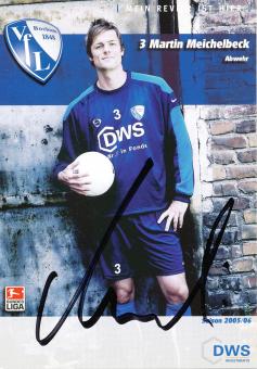 Martin Meichelbeck  2005/2006  VFL Bochum  Fußball Autogrammkarte original signiert 