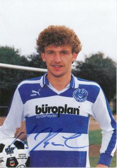 Michael Kaul  1985/1986  MSV Duisburg  Fußball Autogrammkarte original signiert 