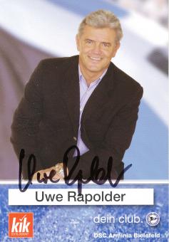 Uwe Rapolder  2003/2004  Arminia Bielefeld  Fußball Autogrammkarte original signiert 