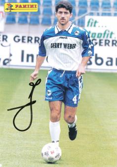 Karim Bagheri  1997/1998  Arminia Bielefeld  Fußball Autogrammkarte original signiert 