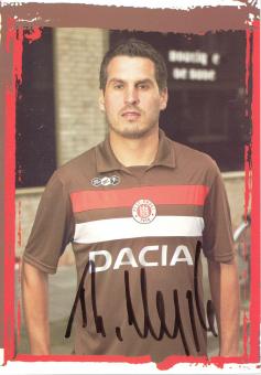 Thomas Meggle  2009/2010   FC St.Pauli  Fußball Autogrammkarte original signiert 