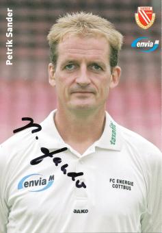 Petrik Sander  2005/2006  Energie Cottbus  Fußball Autogrammkarte original signiert 