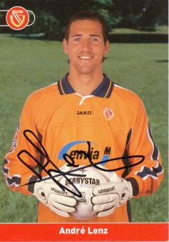 Andre Lenz  2002/2003  Energie Cottbus  Fußball Autogrammkarte original signiert 