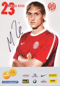 Marcel Risse  2010/2011  FSV Mainz 05   Fußball Autogrammkarte original signiert 