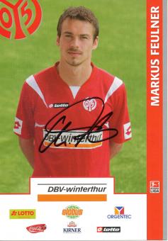 Markus Feulner  2007/2008  FSV Mainz 05   Fußball Autogrammkarte original signiert 