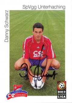 Danny Schwarz  1999/2000  SpVgg Unterhaching  Fußball Autogrammkarte original signiert 