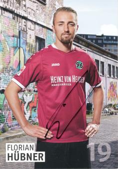 Florian Hübner   2016/2017  Hannover 96  Fußball Autogrammkarte original signiert 
