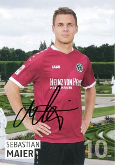 Sebastian Maier   2016/2017  Hannover 96  Fußball Autogrammkarte original signiert 