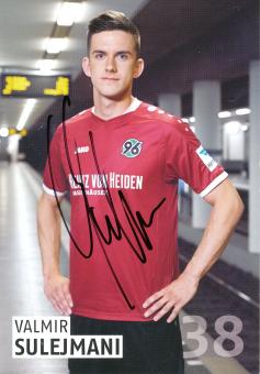 Valmir Sulejmani   2016/2017  Hannover 96  Fußball Autogrammkarte original signiert 