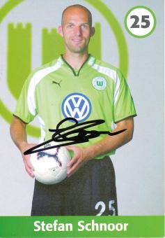 Stefan Schnoor  2001/2002  VFL Wolfsburg  Fußball Autogrammkarte original signiert 