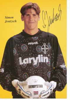 Simon Jentzsch  1994/1995  Bayer 05 Uerdingen  Fußball Autogrammkarte original signiert 