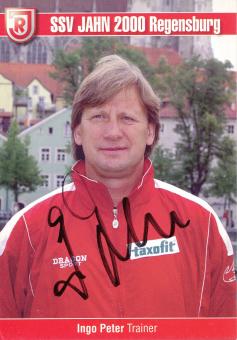 Ingo Peter  2003/2004  Jahn Regensburg   Fußball Autogrammkarte original signiert 