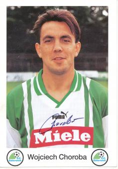 Wojciech Choroba   FC Güterloh   Fußball Autogrammkarte original signiert 