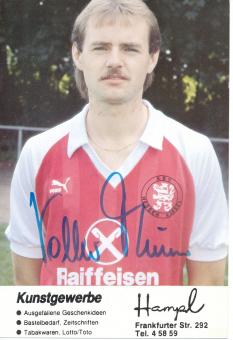 Volker Münn  KSV Hessen Kassel   Fußball Autogrammkarte original signiert 