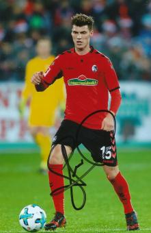 Pascal Stenzel  SC Freiburg  Fußball Autogramm Foto original signiert 