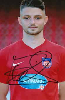Maurice Multhaup  FC Heidenheim  Fußball Autogramm Foto original signiert 