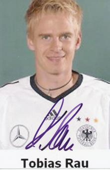 Tobias Rau  DFB Nationalteam  Fußball Autogramm Foto original signiert 