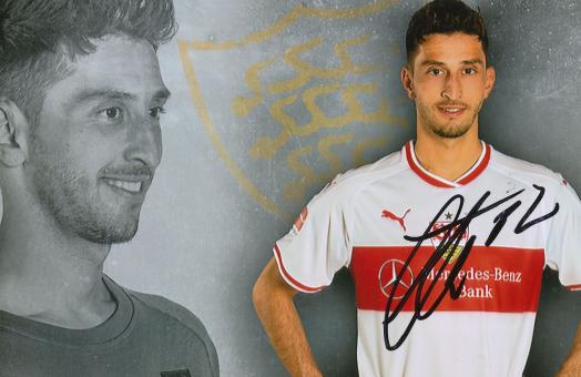 Atakan Karazor  VFB Stuttgart  Fußball Autogramm Foto original signiert 