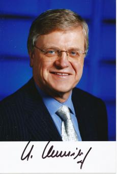 Werner Wenning    Wirtschaft  Industrie Autogramm Foto original signiert 