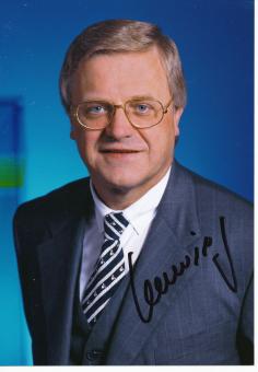 Werner Wenning    Wirtschaft  Industrie Autogramm Foto original signiert 