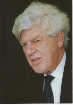 Wim Duisenberg † 2005  EZB Präsident  Wirtschaft  Industrie Autogramm Foto original signiert 