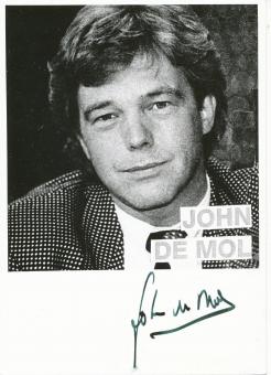 John De Mol  Fernsehproduzent  Autogrammkarte original signiert 