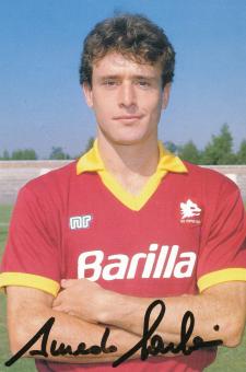 Amedeo Carboni  AS Rom  Fußball Autogrammkarte  original signiert 