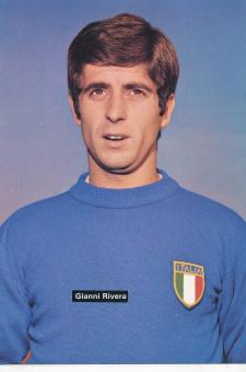 Gianni Rivera  Italien ARAL WM 1970  Fußball Autogrammkarte 