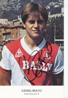 Daniel Bravo  AS Monaco  Fußball Autogrammkarte  original signiert 