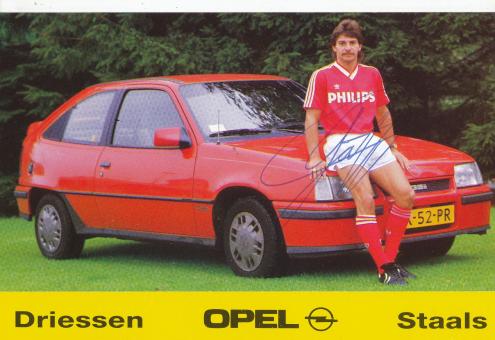 Jan Heintze  1987/1988  PSV Eindhoven Fußball Autogrammkarte  original signiert 