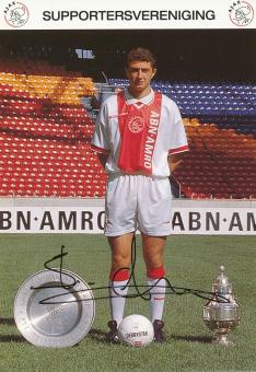 Shota Arveladze  Ajax Amsterdam  Fußball Autogrammkarte  original signiert 