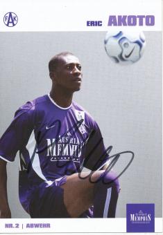 Eric Akoto   Austria Wien  Fußball Autogrammkarte  original signiert 