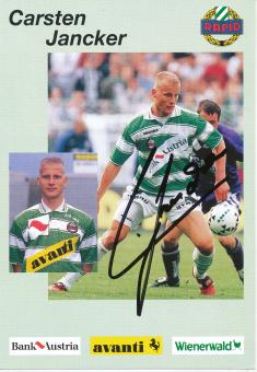 Carsten Jancker   Rapid Wien  Fußball Autogrammkarte  original signiert 