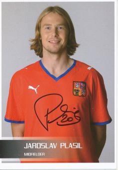 Jaroslav Plasil  Tschechien  Fußball Autogrammkarte  original signiert 