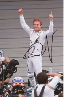 Nico Rosberg   Formel 1   Motorsport  Autogramm Foto original signiert 