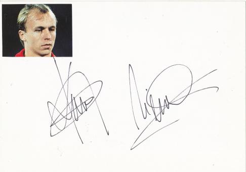 Miroslav Kadlec  Tschechien  WM 1990 Fußball Autogramm Karte  original signiert 