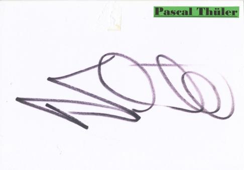 Pascal Thüler   Schweiz  Fußball Autogramm Karte  original signiert 
