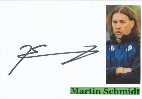 Martin Schmidt   Schweiz  Fußball Autogramm Karte  original signiert 