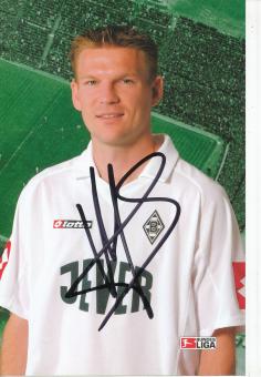 Joris van Hout  2003/2004  Borussia Mönchengladbach Fußball Autogrammkarte original signiert 