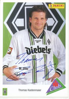 Thomas Kastenmaier  1996/1997   Borussia Mönchengladbach Fußball Autogrammkarte original signiert 