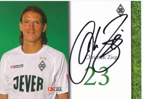 Christian Ziege  2004/2005   Borussia Mönchengladbach Fußball Autogrammkarte original signiert 