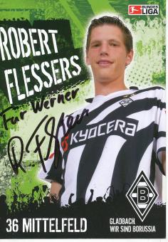 Robert Flessers  2006/2007   Borussia Mönchengladbach Fußball Autogrammkarte original signiert 