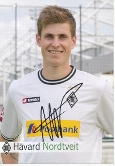 Havard Nordtveit  2011/2012  Borussia Mönchengladbach Fußball Autogrammkarte original signiert 