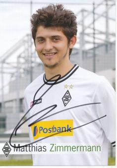 Matthias Zimmermann  2011/2012  Borussia Mönchengladbach Fußball Autogrammkarte original signiert 