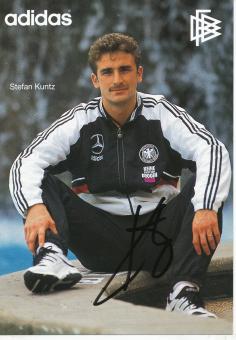 Stefan Kuntz  DFB  Nationalteam Fußball Autogrammkarte original signiert 