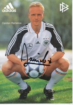 Carsten Ramelow  DFB   Nationalteam Fußball Autogrammkarte original signiert 