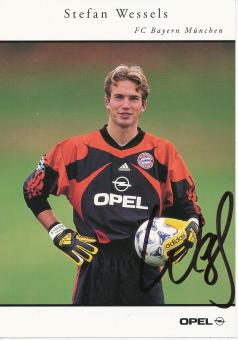 Stefan Wessels  1999/2000  FC Bayern München  Fußball Autogrammkarte original signiert 